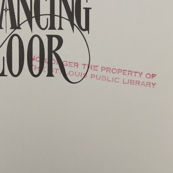 Vintage 1997 The Dancing Floor Hardcover Fiction Library Book Barbara Michaels - Picture 3 of 3